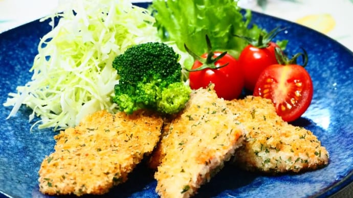☆鮭の香り揚げ&蒸し鶏の和風ごまだれ☆