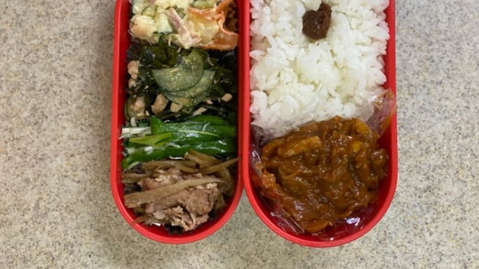 今週のお弁当