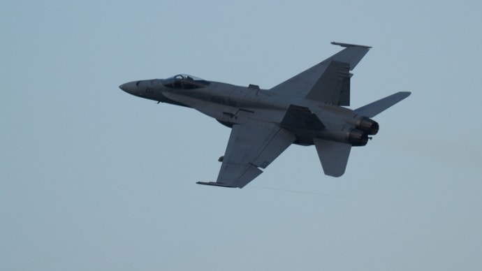 2007入間基地航空祭 F-18帰投