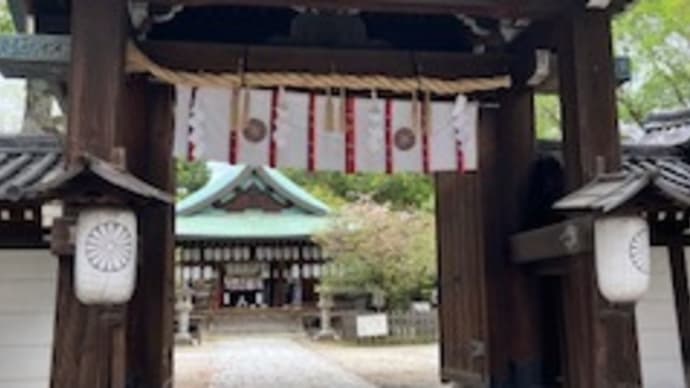白峯神社にて