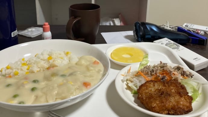 昨日の夕ご飯です。