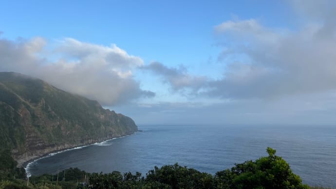 藍ケ江の海✨4月24日(木)⛅️ チラッと夕日☀️