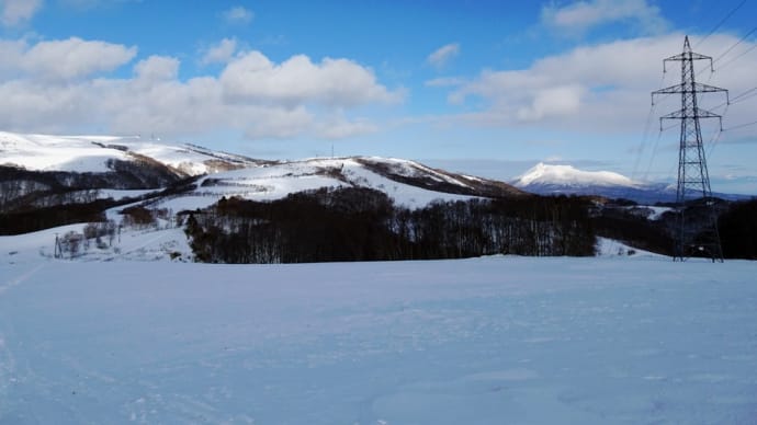 かんじき山策①きじひき高原パノラマ展望台2022年1月22日