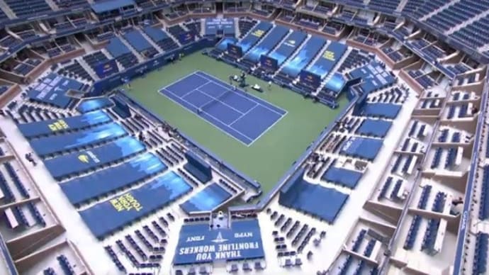 USオープンテニス2020 1回戦 アンディ・マレー×西岡良仁