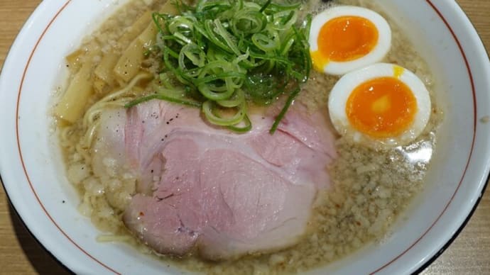 【GW限定】京都背脂中華@麺 鍾馗