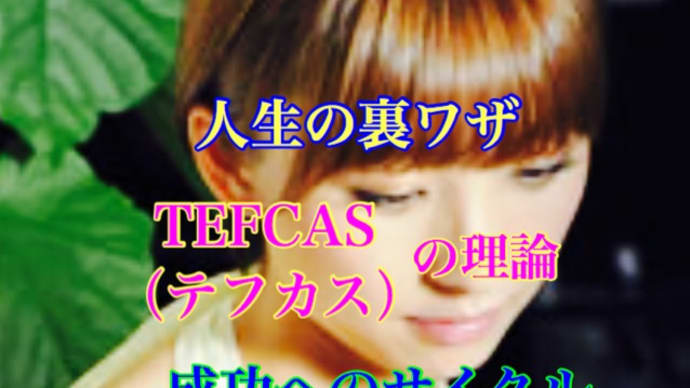 人生の裏ワザ、 TEFCAS(テフカス)の理論 成功へのサイクル