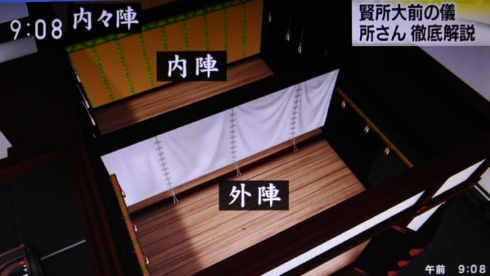 「賢所皇霊殿神殿に謁するの儀」・・悠仁さまは愛子さまより格下ではない。