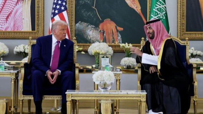 トランプ大統領 中東歴訪で巨額経済協定を締結 米国リーダー復権を演出