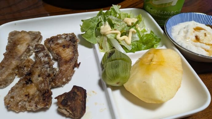最後のブリ料理は竜田揚げ