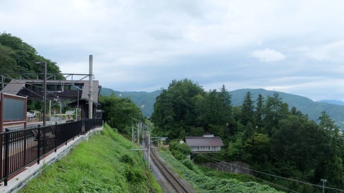 信州信濃の姨捨山・・・姨捨駅からの秋の風景