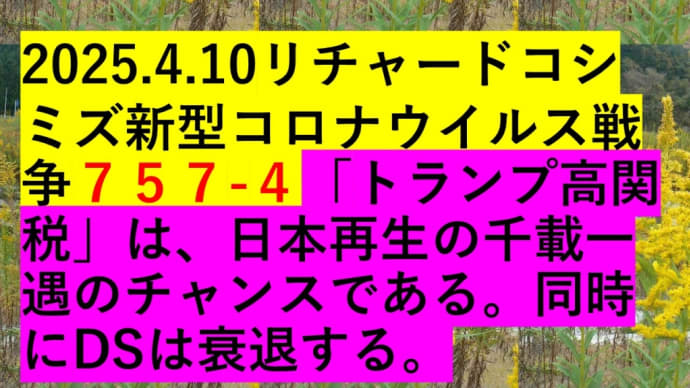 20254.10リチャードコシミズ新型コロナウイルス戦争757-4