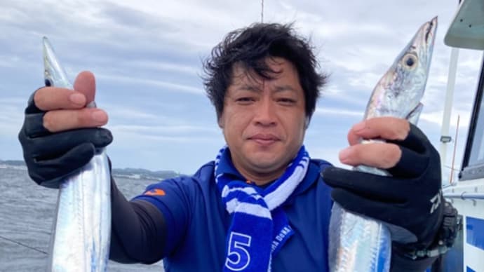 鯵と太刀魚のリレー