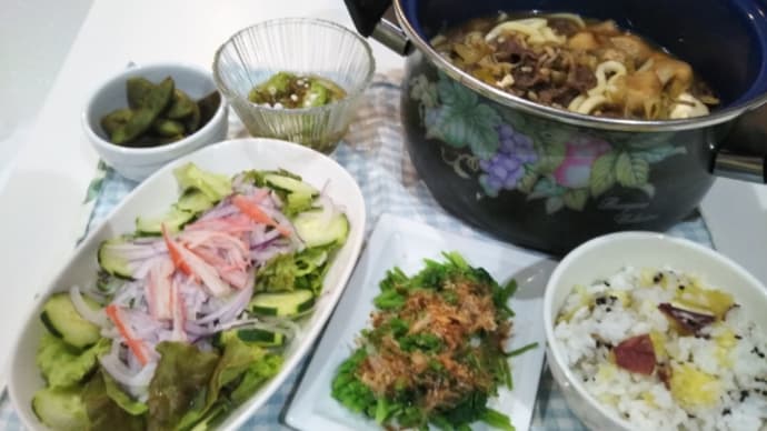ホクホクnoサツマイモご飯♪
