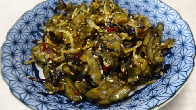 これは嬉しい!キュウリの佃煮