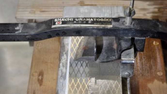 今週も刃物を研いで訓練校に向かいます