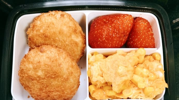 今日の弁当(木曜日)〜ちょっと地味め。