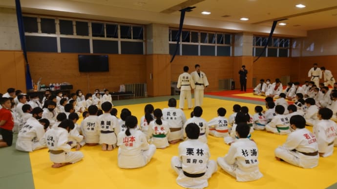 ☆大野将平選手の柔道教室に参加☆