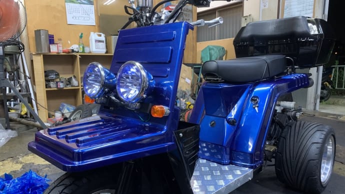 奈良県のバイク屋さんからカスタム依頼〜