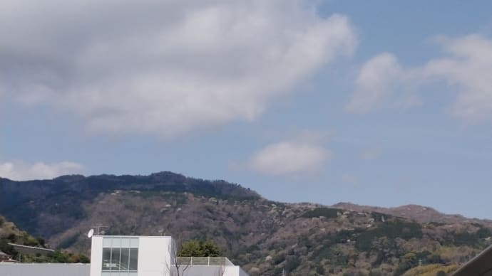 今日の空 春の季節に...