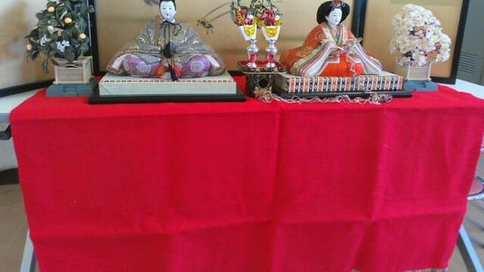 お雛様&お内裏様 🎎