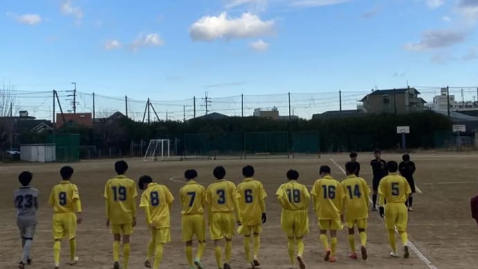 R3 12/19(日) 東百舌鳥高校サッカー部