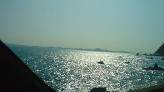 朝日キラキラ
