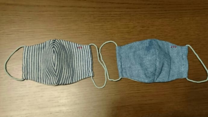 子供用マスクも作ってみました
