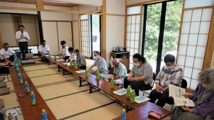 古坂区の脱炭素事業に関する村民説明会