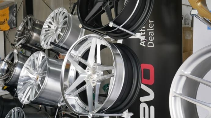 HYPERーFORGED「ESR」新作ホイール展示中