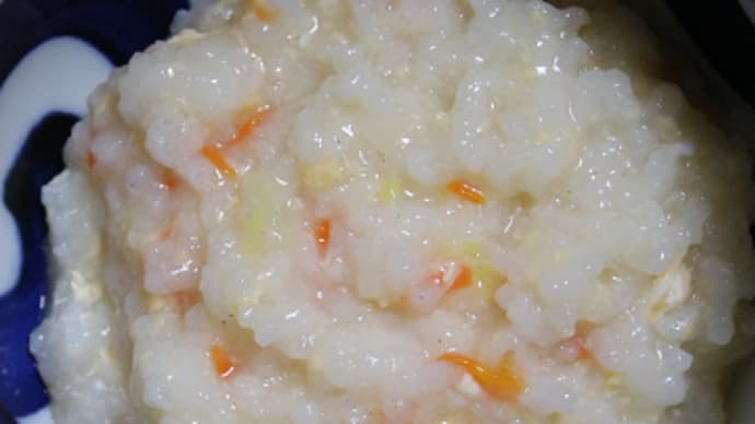 11月2日 野菜と卵の雑炊