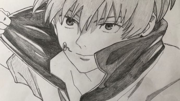 狗巻棘 描いてみました