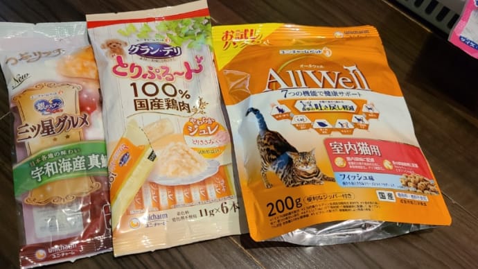 おやつサンプル祭りガラガラ