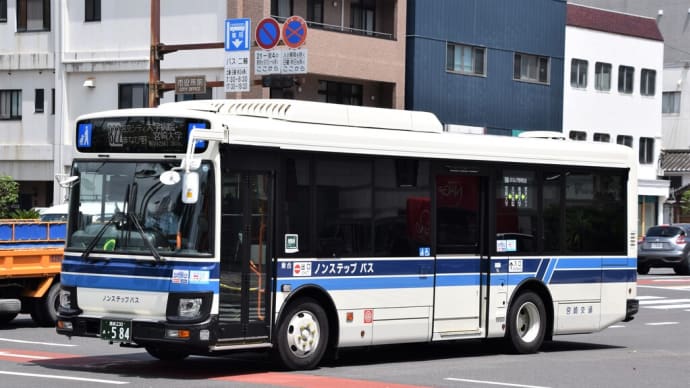 宮崎交通中型路線バス 今年導入された新車