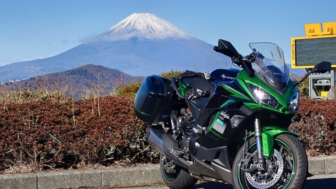 12月の箱根大観山ツーリング