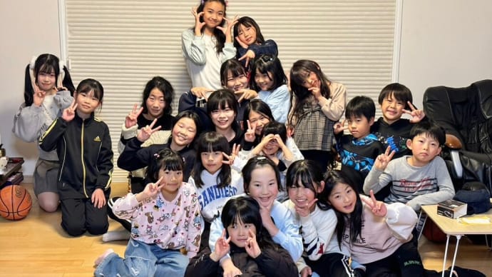 キッズクラスをみてくれてた、みゆ先輩の送別会がありました!