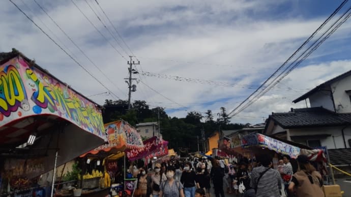 お孫ちゃんたちとお墓参りと放生会参拝