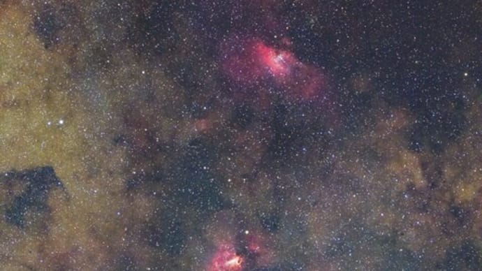 M16_M17付近 85mmレンズ+533mcpで撮影