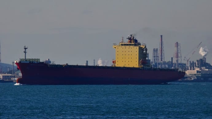 コンテナ貨物船 NAVIOS VERANO 関門海峡東航('◇')ゞ