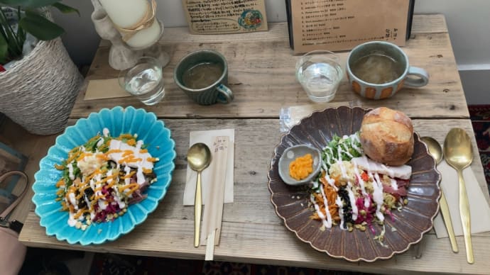 カフェ巡り★発酵野菜ランチ‼︎
