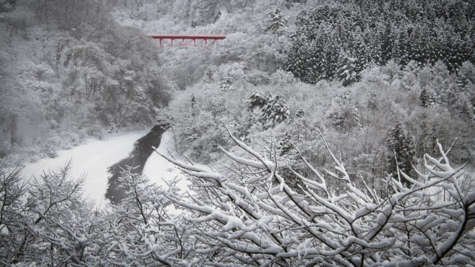高井橋・・・(高山村) ☆信州高山あじさいロードに架かる橋 1月10日撮影