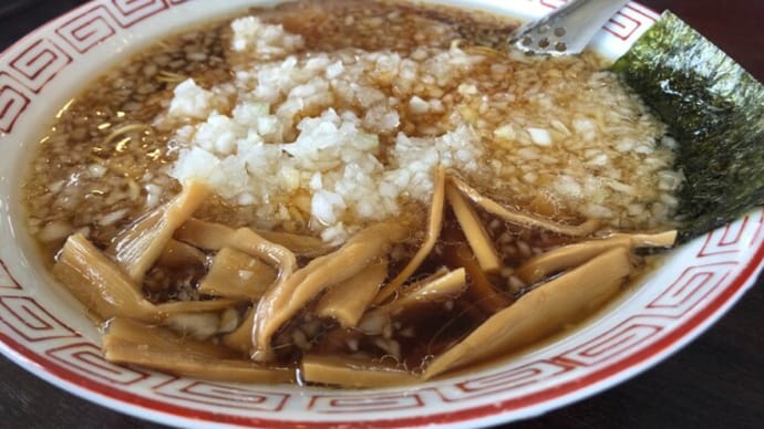 薬味ラーメン@びんびん亭(東京都西多摩郡瑞穂町)(o^^o)