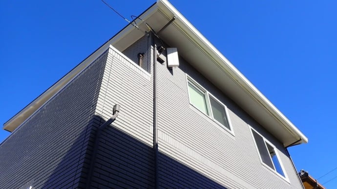 我孫子市の新築でアンテナ取り付け工事
