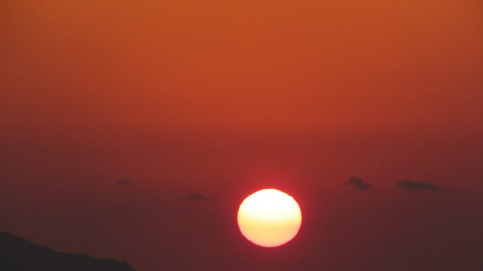 01月02日の夕日/3