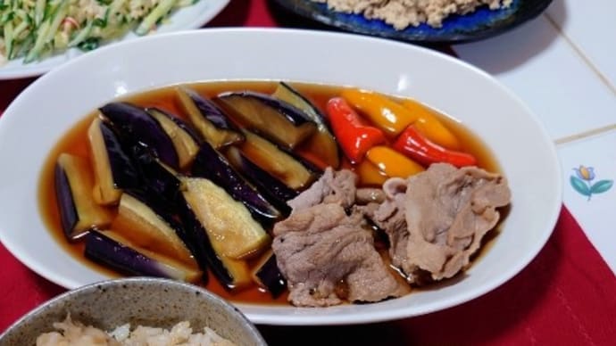 大雨、そしてあるものでご飯
