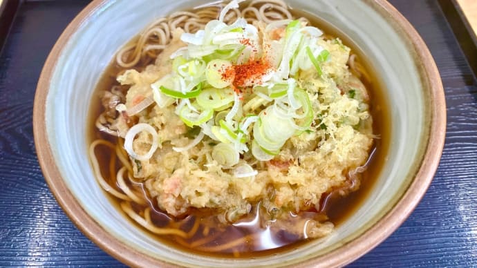 めん処 船食(京急田浦)天ぷらそば+お土産生麺色々!