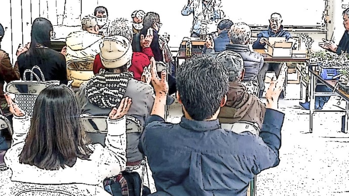 ことし初参加 関東富貴蘭会