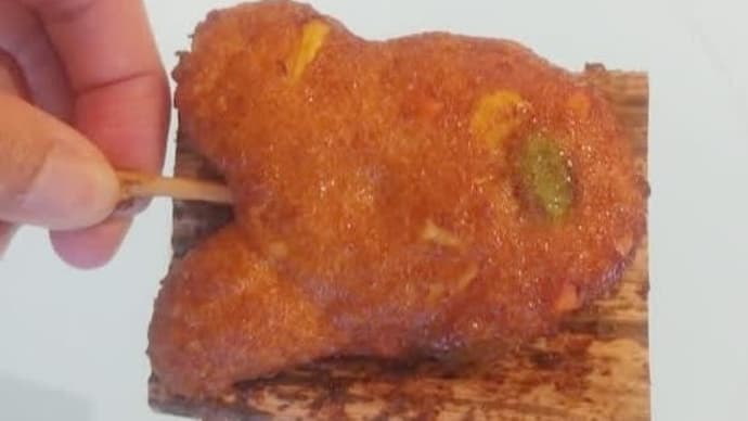 かまぼこ手作り体験とかまぼこのサンドイッチ