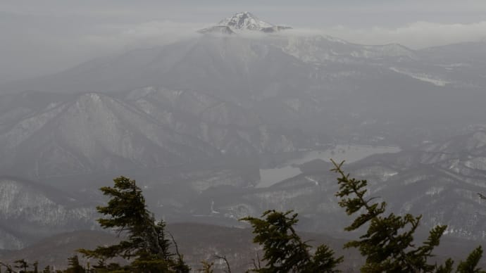 中吾妻山登頂_天元台スキー場から往復