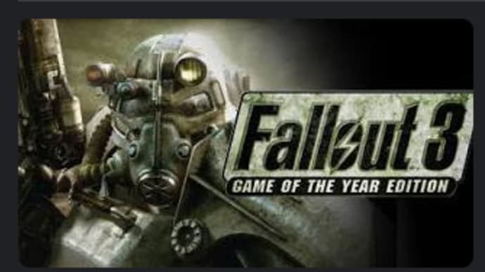 Epic GamesでFallout3をもらった