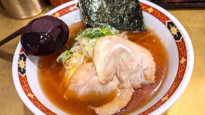 黄金ラーメン@熊本 熊本で朝ラーするならここ! 天津丼風のあんかけ醤油の「天津ラーメン」は朝ラーにぴったり!